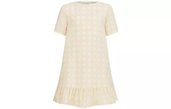 Платье детское Dior, золотой