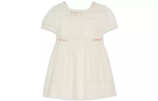 Платье детское Gucci, кремовый