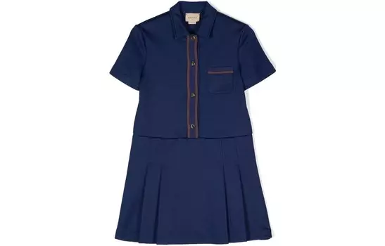 Платье детское Gucci, темно-синий