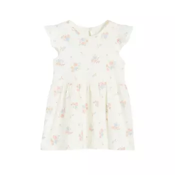 Платье детское H&amp;M Ruffle-trimmed, белый/цветы