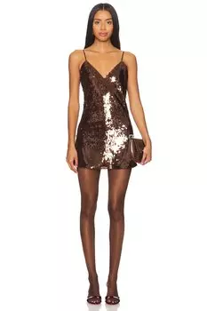 Платье дезере Retrofete, коричневый