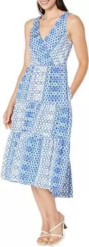 Платье Diamond Sea Midi Sundress Tommy Bahama, цвет Cobalt Sea