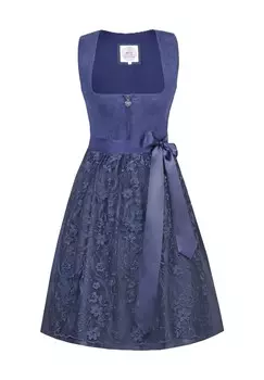 Платье-дирндль индивидуального покроя, длина до колена, для женщин MarJo, цвет 4752 Deep Ocean B