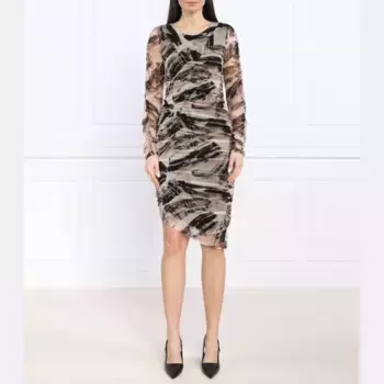 Платье Dkny, бежевый