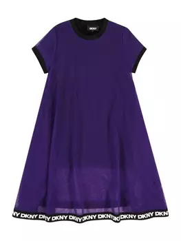 Платье DKNY Dress, темно-фиолетовый