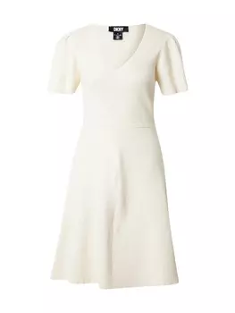 Платье DKNY Knitted dress, цвет Egg shell