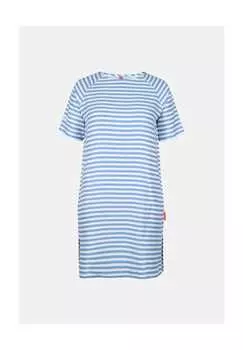 Платье длиной до колена (миди) upheben - полосы Salzhaut, голубой