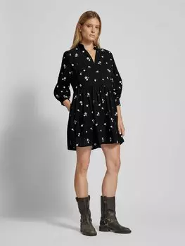 Платье длиной до колена с фактурным узором Jake*s Casual, черный