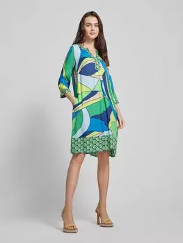Платье длиной до колена с туникообразным воротником Betty Barclay, зеленый