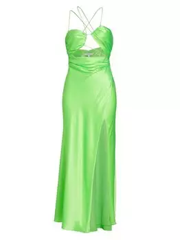 Платье длиной до пола с ремешками The Sei