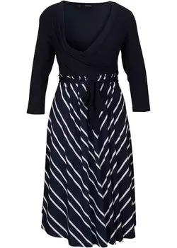 Платье для беременных/кормящих из экологически чистой вискозы Bpc Bonprix Collection, синий