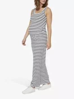 Платье для беременных Lea в полоску из органического хлопка Mamalicious, мульти