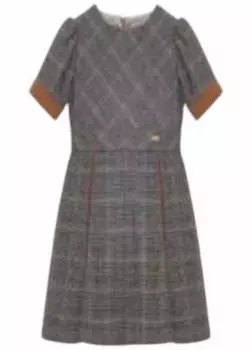 Платье для девочек из ткани серого цвета Patachou