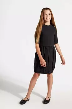 Платье для девочки из крокодила Coccodrillo, черный