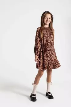 Платье для девочки из крокодила Coccodrillo, оранжевый