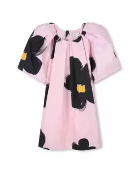 Платье для девочки из розового хлопка Marc Jacobs, цвет Rosa