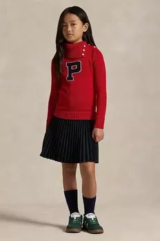 Платье для девочки Polo Ralph Lauren, красный