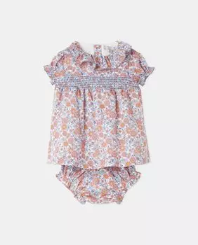 Платье для девочки с цветочным принтом Coconut El Corte Ingls, мультиколор