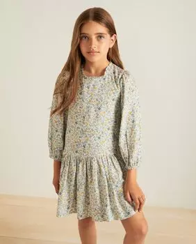 Платье для девочки с длинными рукавами Coconut El Corte Ingls, мультиколор