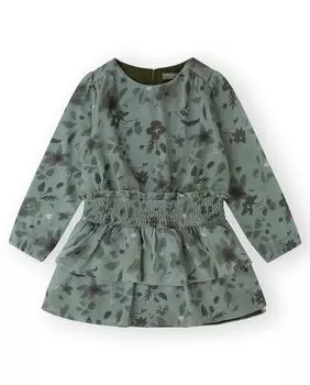 Платье для девочки с длинными рукавами из ткани жоржет Canada House