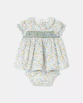 Платье для девочки с короткими рукавами и круглым вырезом Coconut El Corte Ingls, мультиколор