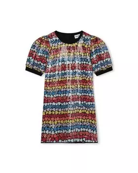 Платье для девочки с пайетками Sonia Rykiel, мультиколор