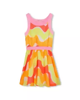 Платье для девочки в желтом цвете без рукавов Billieblush, жёлтый