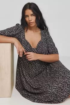 Платье для фигурного катания супермягкое Simply Be, черный