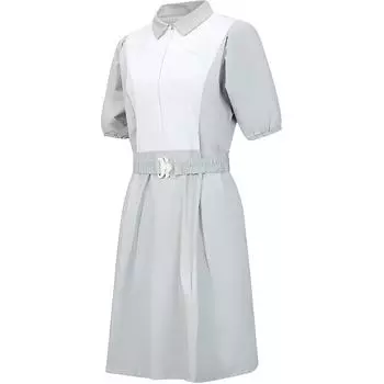 Платье для гольфа с короткими рукавами, женское, светло-серые RAPIDO, светло-серый