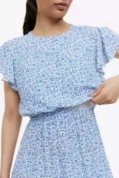 Платье для кормления из крепа H&M, белый