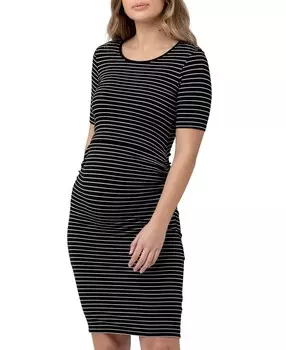 Платье для кормящих мам Mia St с короткими рукавами для беременных Ripe Maternity