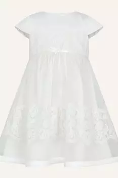 Платье для крещения ребенка натурального цвета Baby Alovette Monsoon