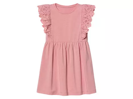 Платье для малышей lupilu с милыми воланами, светло-розовый
