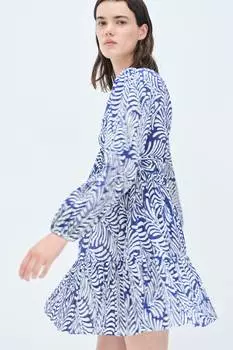 Платье для мамы в складку H&M, мультиколор