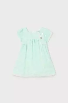 Платье для новорожденного Mayoral, бирюзовый
