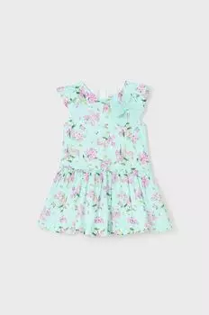 Платье для новорожденного Mayoral, бирюзовый