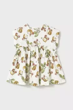 Платье для новорожденного Mayoral Newborn, бежевый