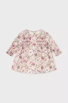 Платье для новорожденных Mayoral Newborn, розовый