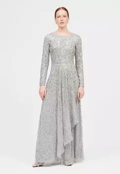 Платье для особых случаев MODEST EMBELLISHED SEQUINS Maryisa, серый