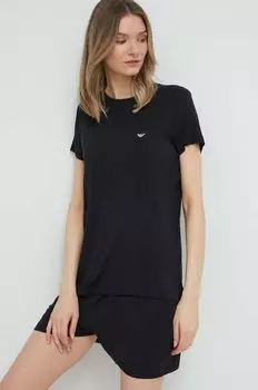 Платье для отдыха Emporio Armani Underwear, черный