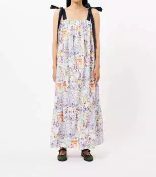 Платье для пикника Cylia в районе Френч FRNCH, цвет french area