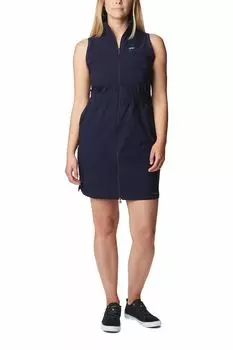 Платье для походов и походов Leslie Falls с высоким воротником Columbia, синий