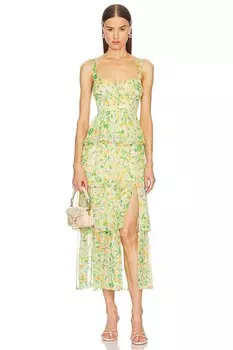 Платье для середины лета Astr The Label, зеленый