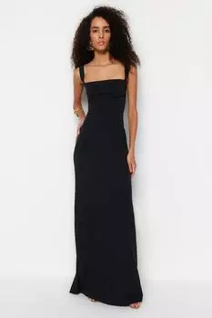 Платье для вечернего и выпускного вечера - Черное - Shift Trendyol, черный