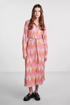 Платье для женщин/девочек Cherry Tomato PIECES, бордовый