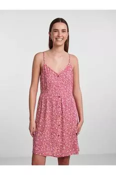 Платье для женщин/девочек для взрослых PIECES, фиолетовый