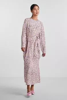 Платье для женщин/девочек для взрослых PIECES, оранжевый