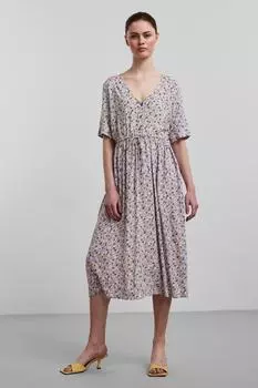 Платье для женщин/девочек для взрослых PIECES, разноцветный