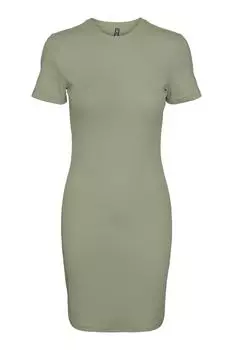 Платье для женщин/девочек для взрослых PIECES, бежевый