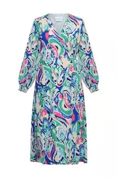 Платье для женщин и девочек с разноцветным принтом Sister's Point, разноцветный